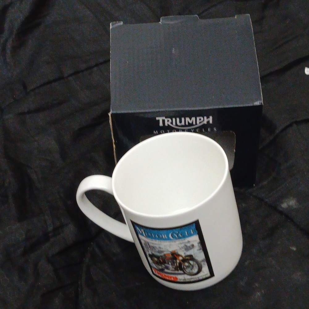 Collectable Triump Motor Cycle Coffee Mug